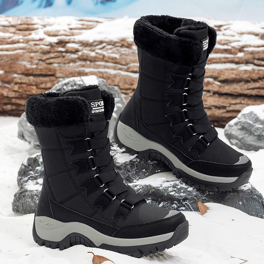 Bottes d'hiver imperméables pour femmes avec doublure isolante et semelle antidérapante Chic und Stil
