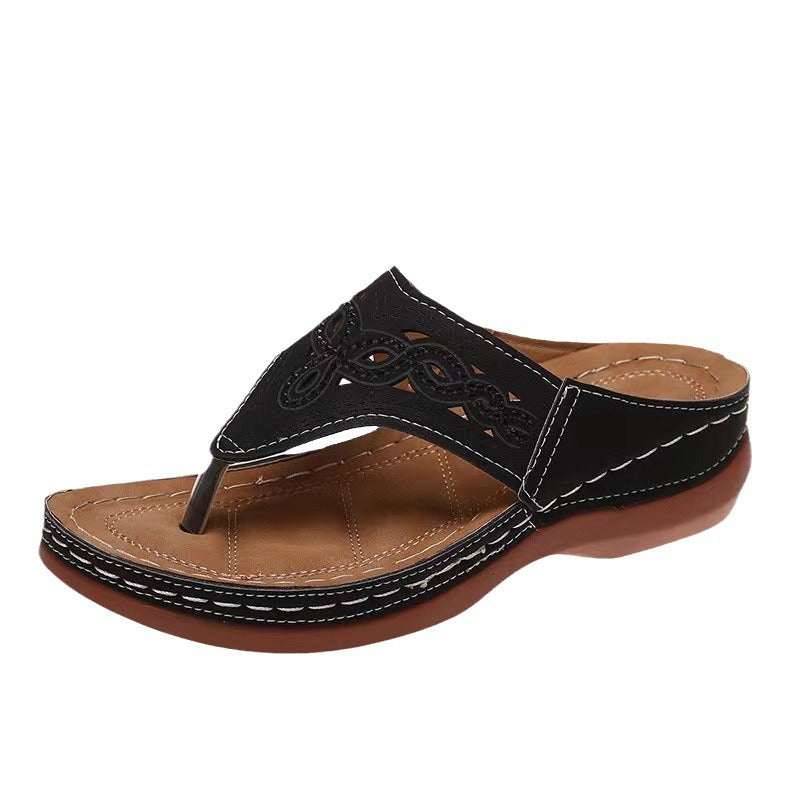 Sandales ouvertes à enfiler confort Chic und Stil