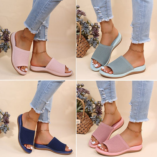 Sandales à brides confortables pour dames avec surface respirante et semelle ergonomique Chic und Stil
