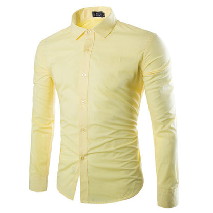 Chemise élégante à manches longues pour hommes Chic und Stil