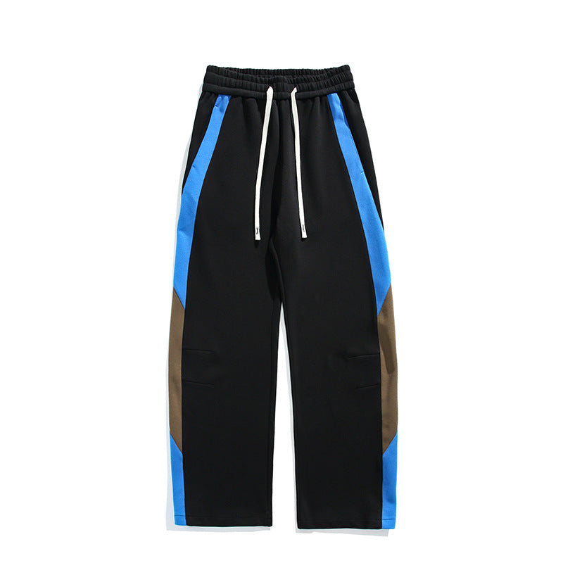 Women Casual Loose Fit Jogging Pants with Contrast Stripes on the Sides Chic and Style