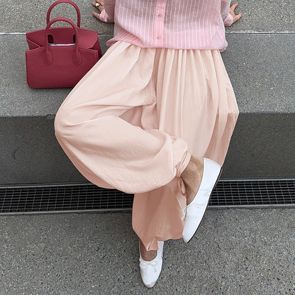 Chic and stylish wide and airy harem pants for women