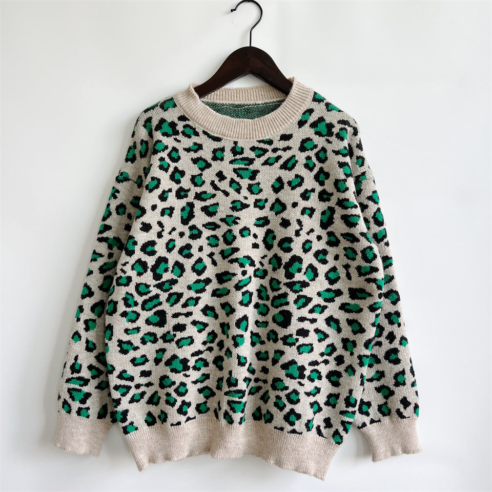 Pull féminin décontracté avec motif animalier Chic und Stil