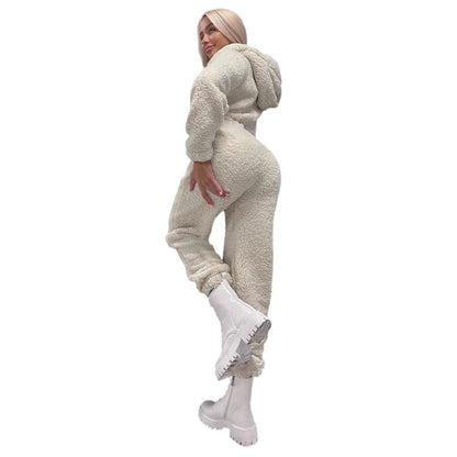 Dames combinaison en polaire douillette Chic und Stil