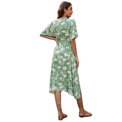 Robe portefeuille d'été pour femmes Chic und Stil