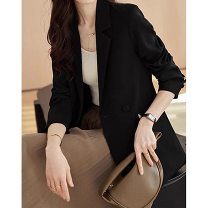 Blazer double boutonnage ajusté pour femmes Chic und Stil