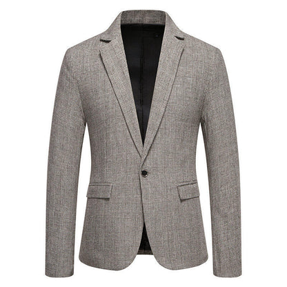 Blazer élégant pour hommes en design chevrons Chic und Stil