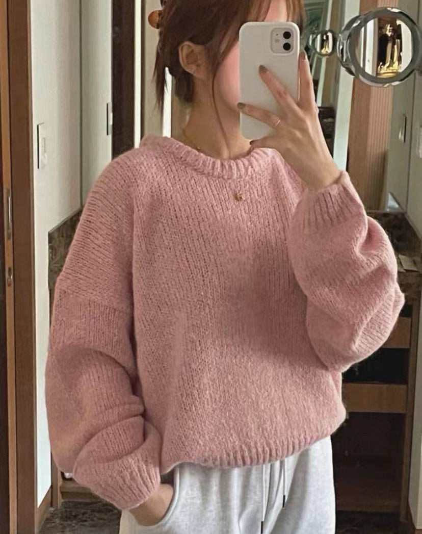 Pull en tricot confortable pour femmes avec coupe ample et détails côtelés classiques Chic und Stil