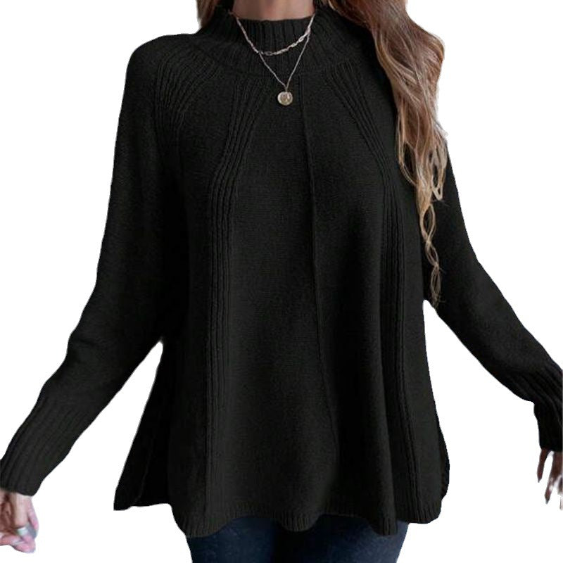 Dames Pull en tricot surdimensionné Chic und Stil