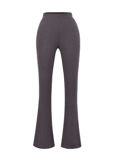 Elegant flared pants for women in high-quality elastic stretch material with high waist Chic and Style