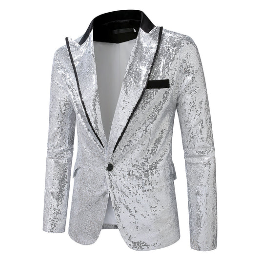 Dames blazer de fête scintillant Chic und Stil