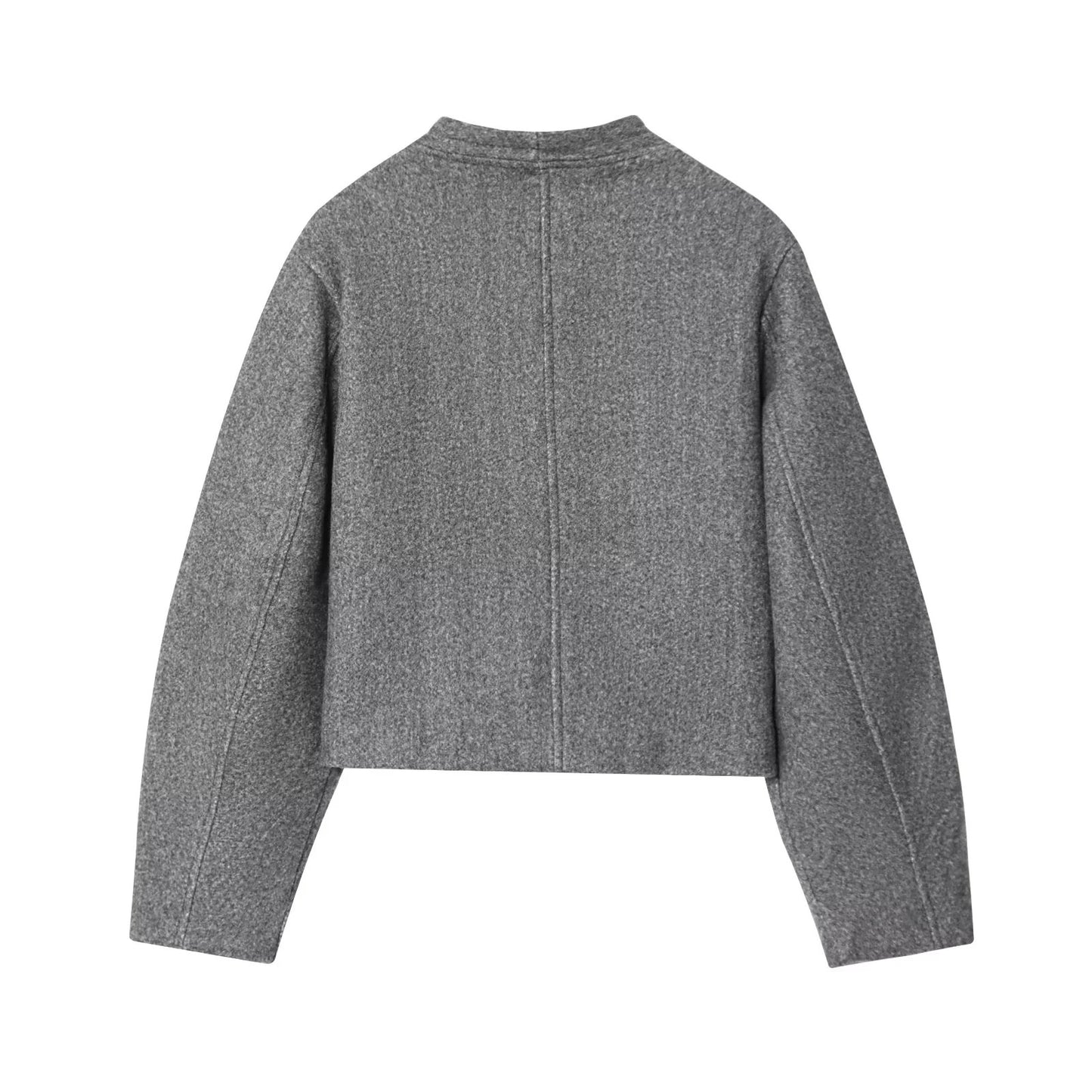 Dames élégante cardigan en tricot avec tissu texturé et boutons brillants Chic und Stil