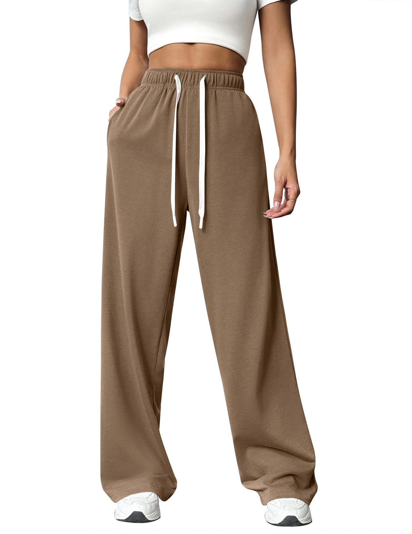 Chic und Stil wide sports pants for women
