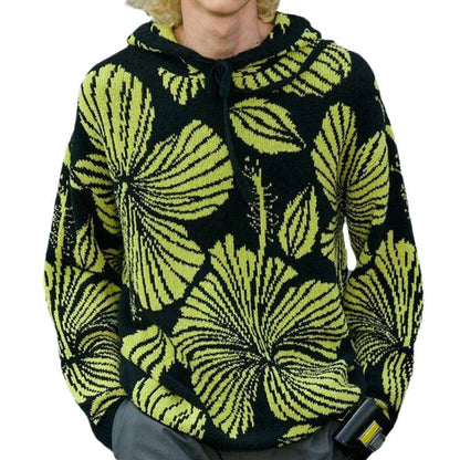 Unisex hoodie with a unique floral design Chic und Stil