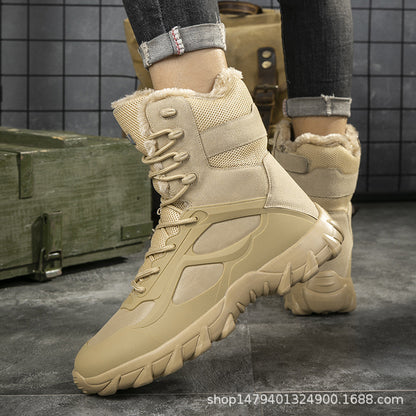 Bottes de trekking d'hiver pour femmes avec doublure en polaire isolante et semelle profilée antidérapante Chic und Stil