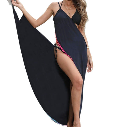 Dames Élégante Robe Maxi Chic und Stil