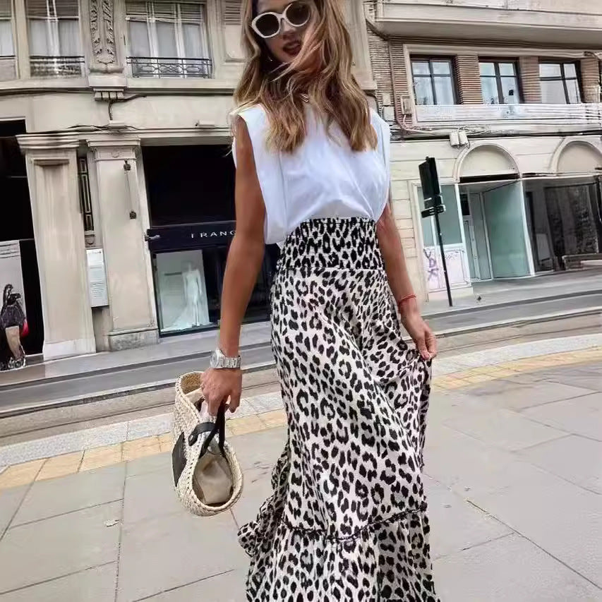 Dames Jupe Maxi Élégante Chic und Stil