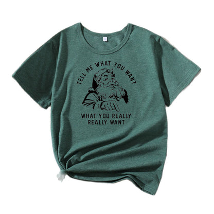 T-shirt humor graphique pour femmes Chic und Stil