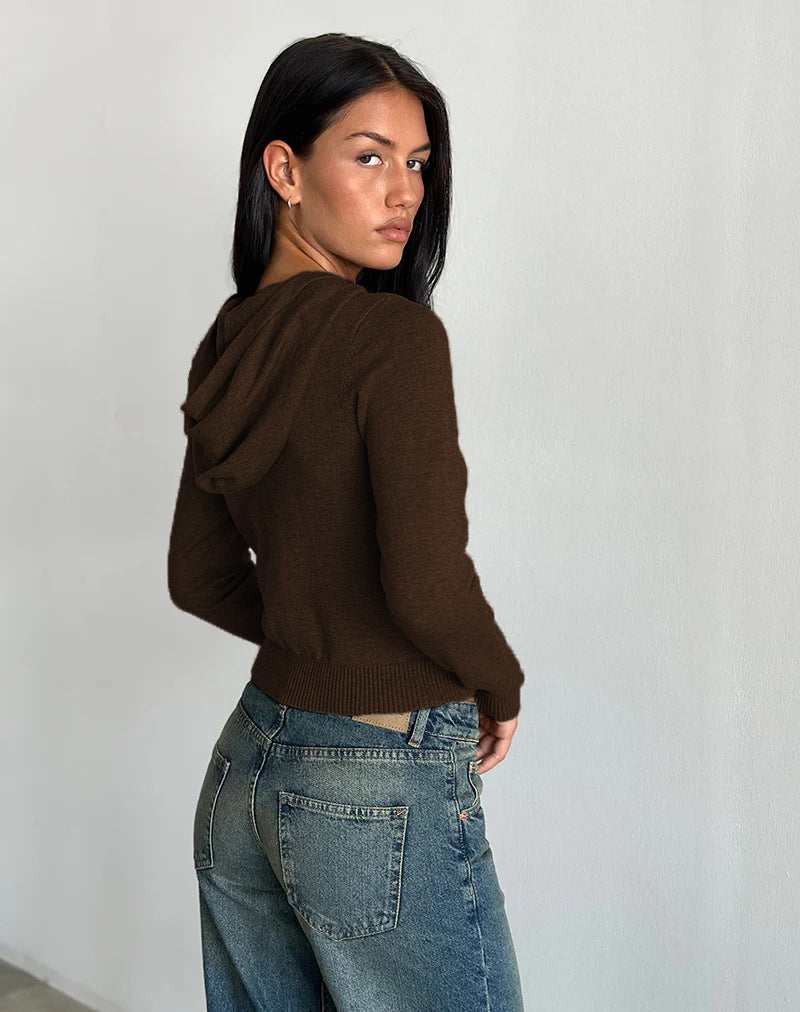 Dames crop Hoodie Chic und Stil