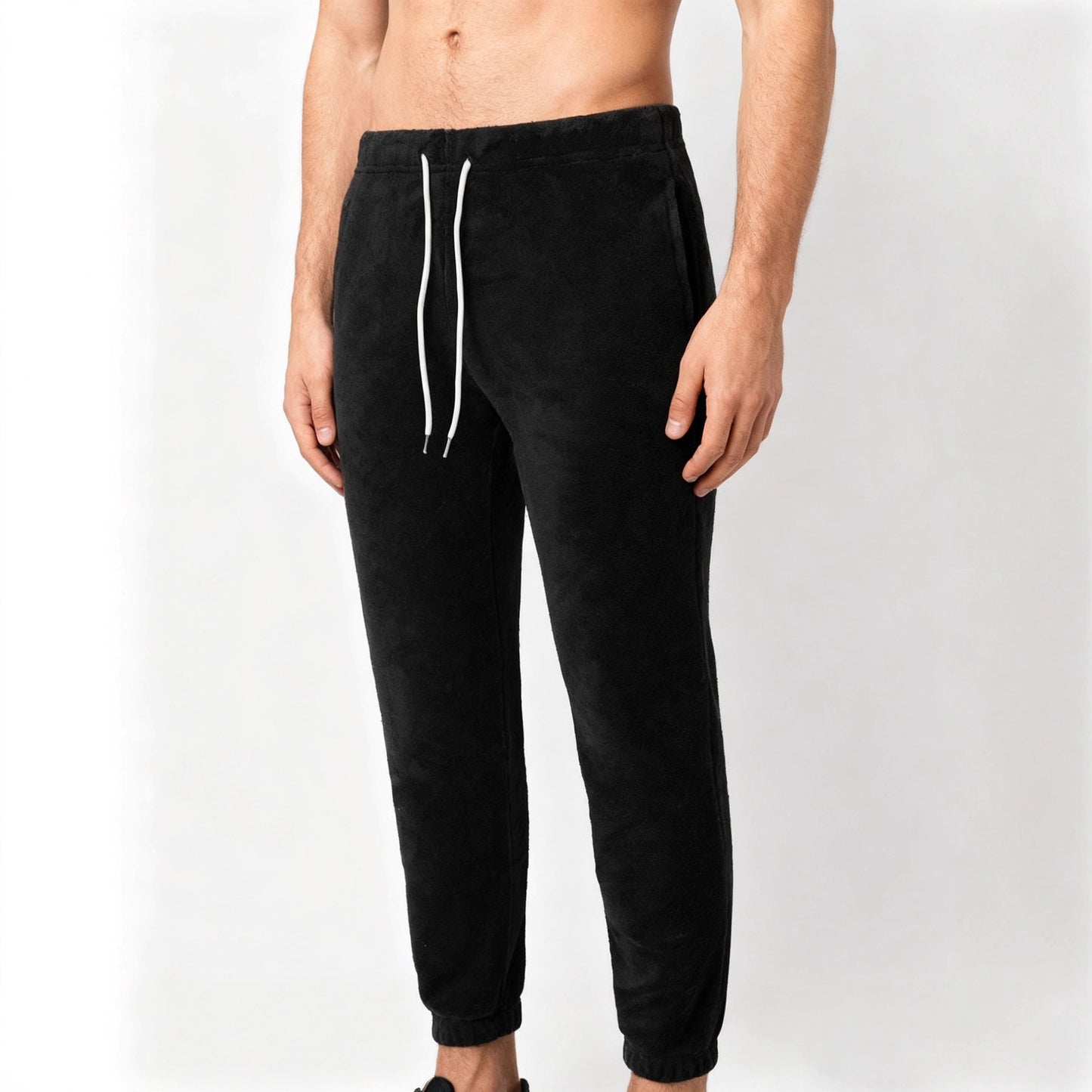 Men's Comfortable Fleece Jogging Pants Chic and Style