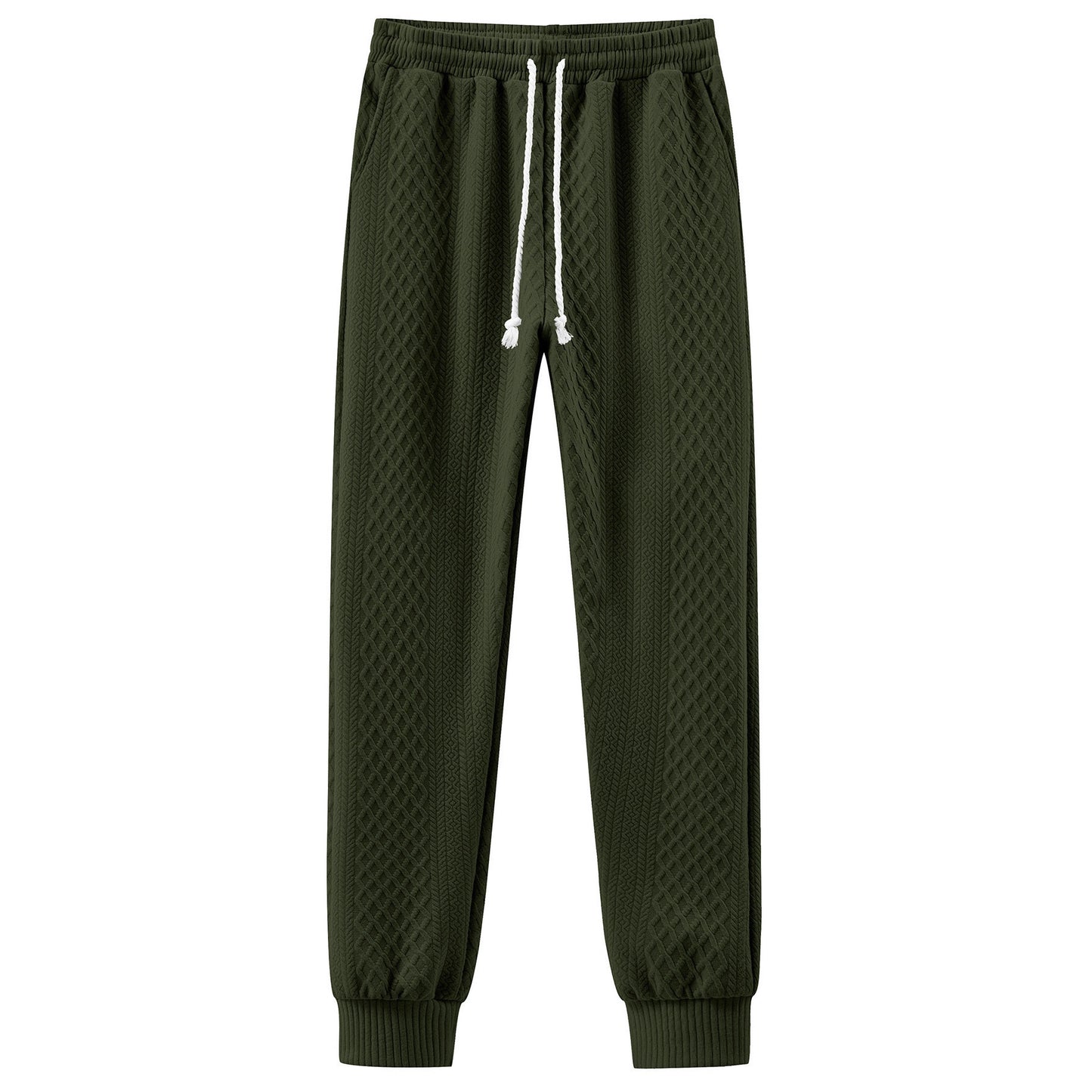 Comfortable sweatpants for men with an innovative structured design and an adjustable waist Chic and Style