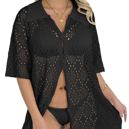 Chemisier de plage en crochet pour femmes Chic und Stil