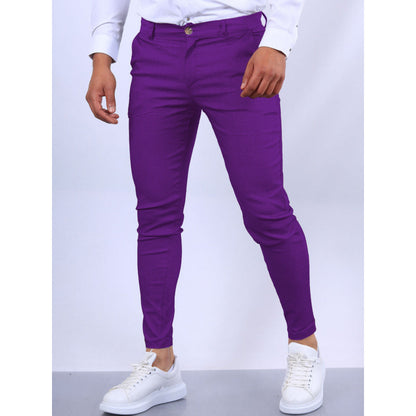 Chic and Style slim-fit chino pants for men