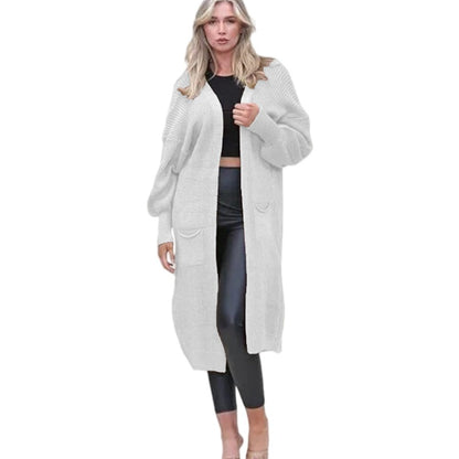 Cardigan en maille épaisse pour femmes avec poches profondes et coupe décontractée Chic und Stil