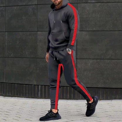 Veste de jogging sportif pour hommes avec éléments latéraux contrastés Chic und Stil