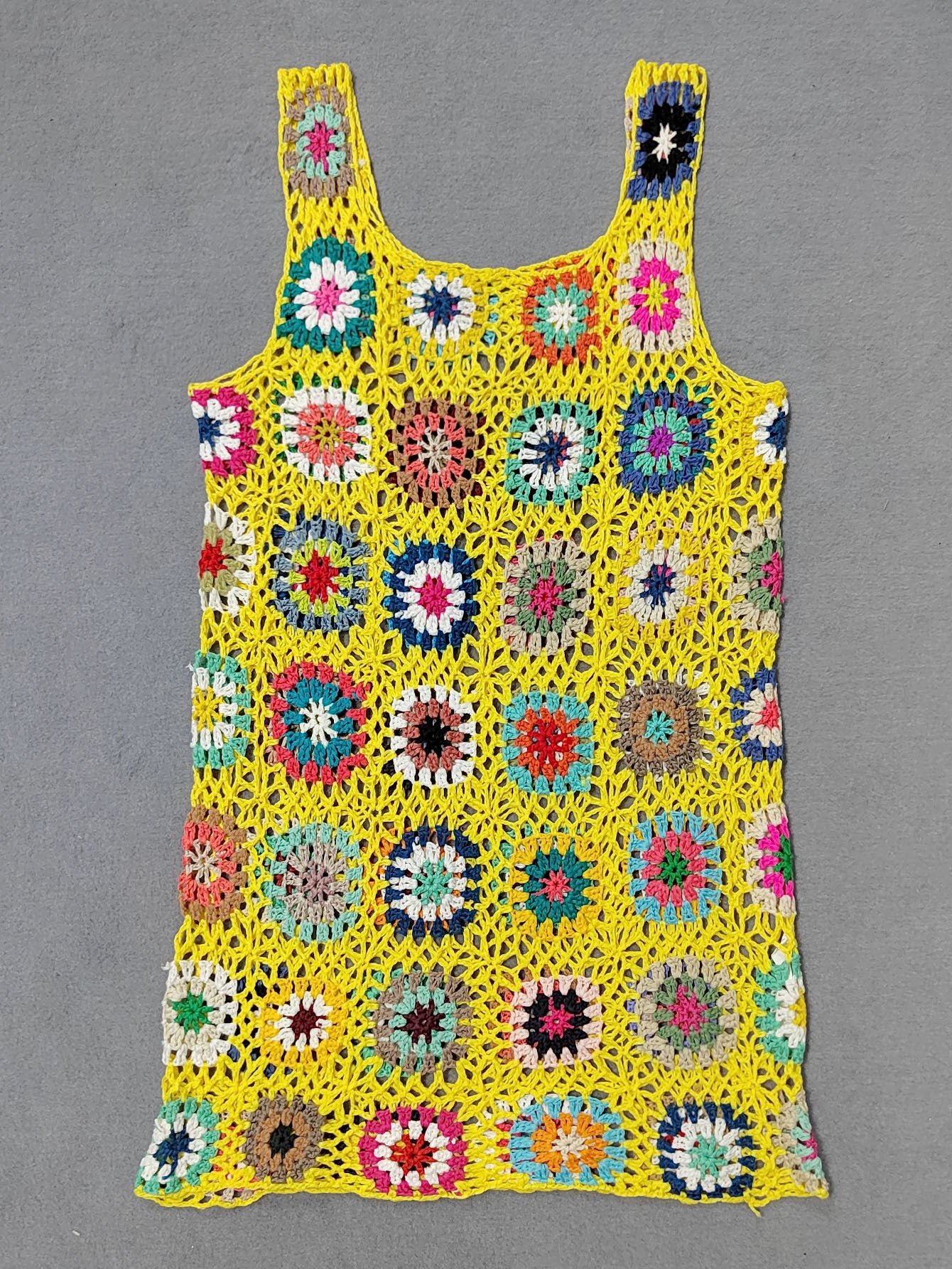 Robe de plage à motif de fleurs au crochet pour femmes Chic und Stil