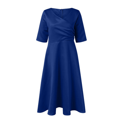 Robe portefeuille A-ligne flatteuse pour femmes Chic und Stil