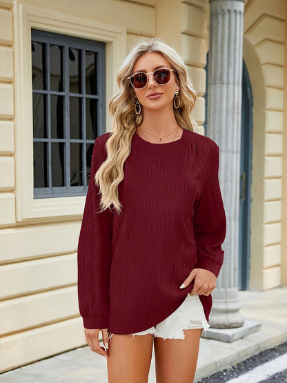 Blouse longue décontractée et respirante pour femmes Chic und Stil