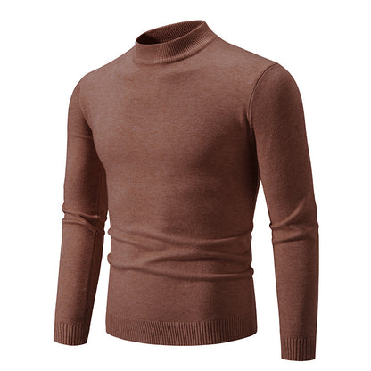 Pull élégant pour hommes avec col montant Chic und Stil