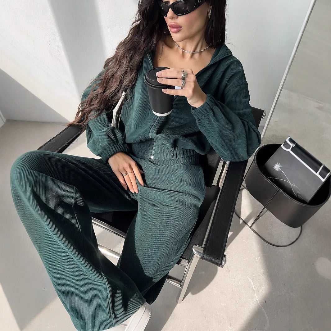 Dames Haut de fonction cropped sportif avec fermeture éclair et coupe ample Chic und Stil