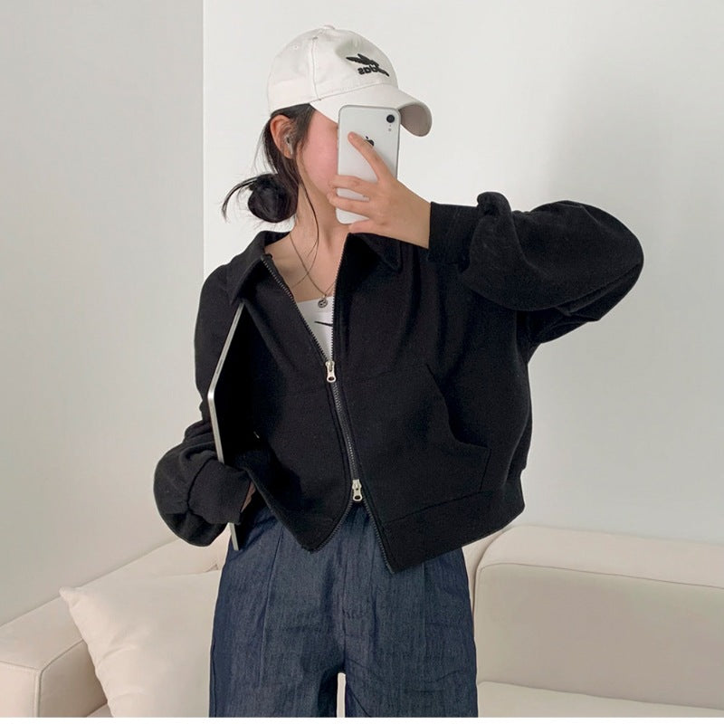 Veste zipper décontractée pour femmes Chic & Stil