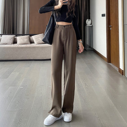 Pantalons larges taille haute pour femmes Chic und Stil 1750846289