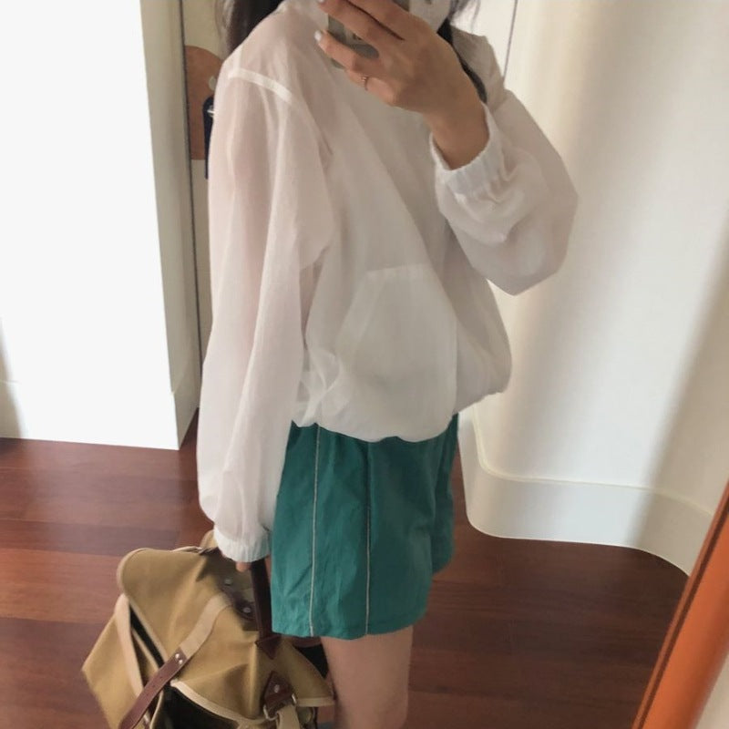 Veste de sport légère pour femmes avec des manches volumiques Chic & Stil