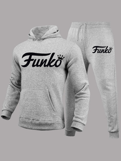 Femmes ensemble pull à capuche douillet et pantalon de jogging Chic und Stil