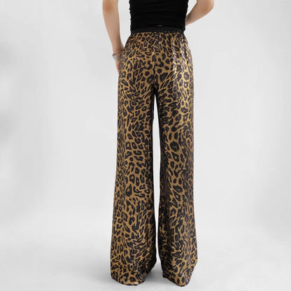 Elegant leopard pants for women Chic and Style