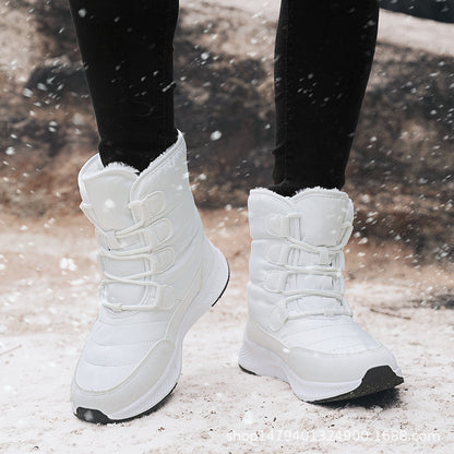 Bottes d'hiver thermo pour femmes avec semelle antidérapante et doublure isolante Chic und Stil