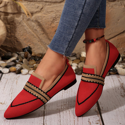 Dames Élégantes Mocassins Chic und Stil