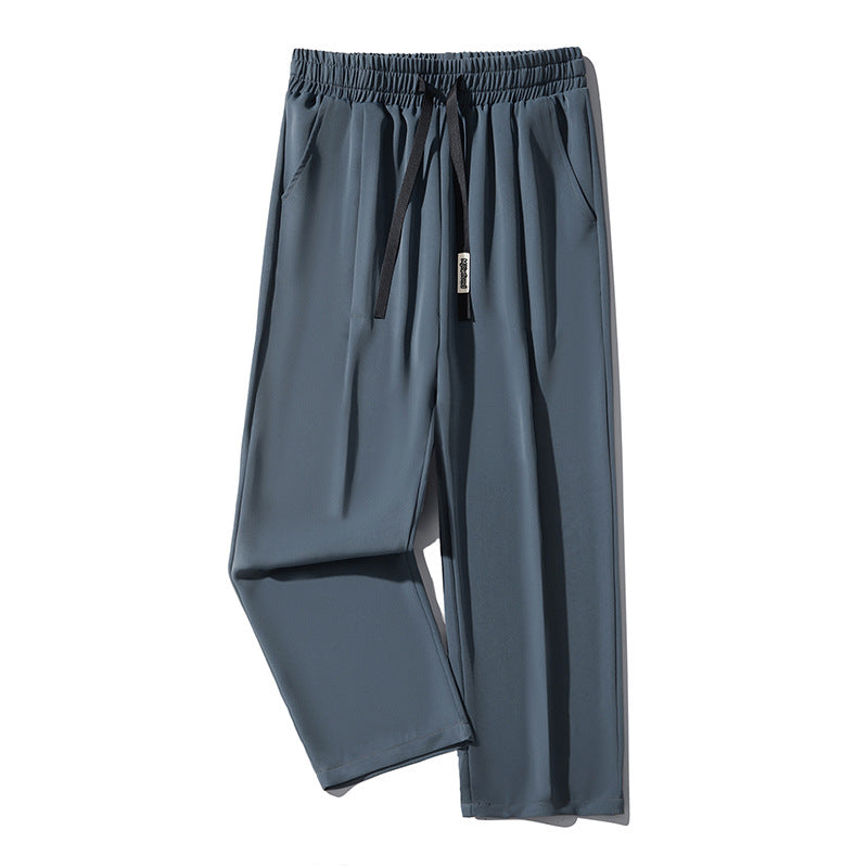 Casual men's pants made of breathable fabric with adjustable waist and side pockets Chic and Style
