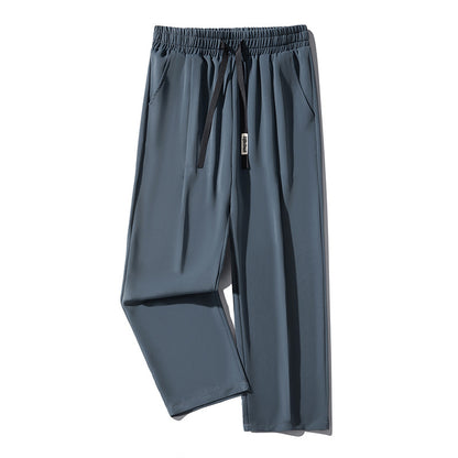 Casual men's pants made of breathable fabric with adjustable waist and side pockets Chic and Style