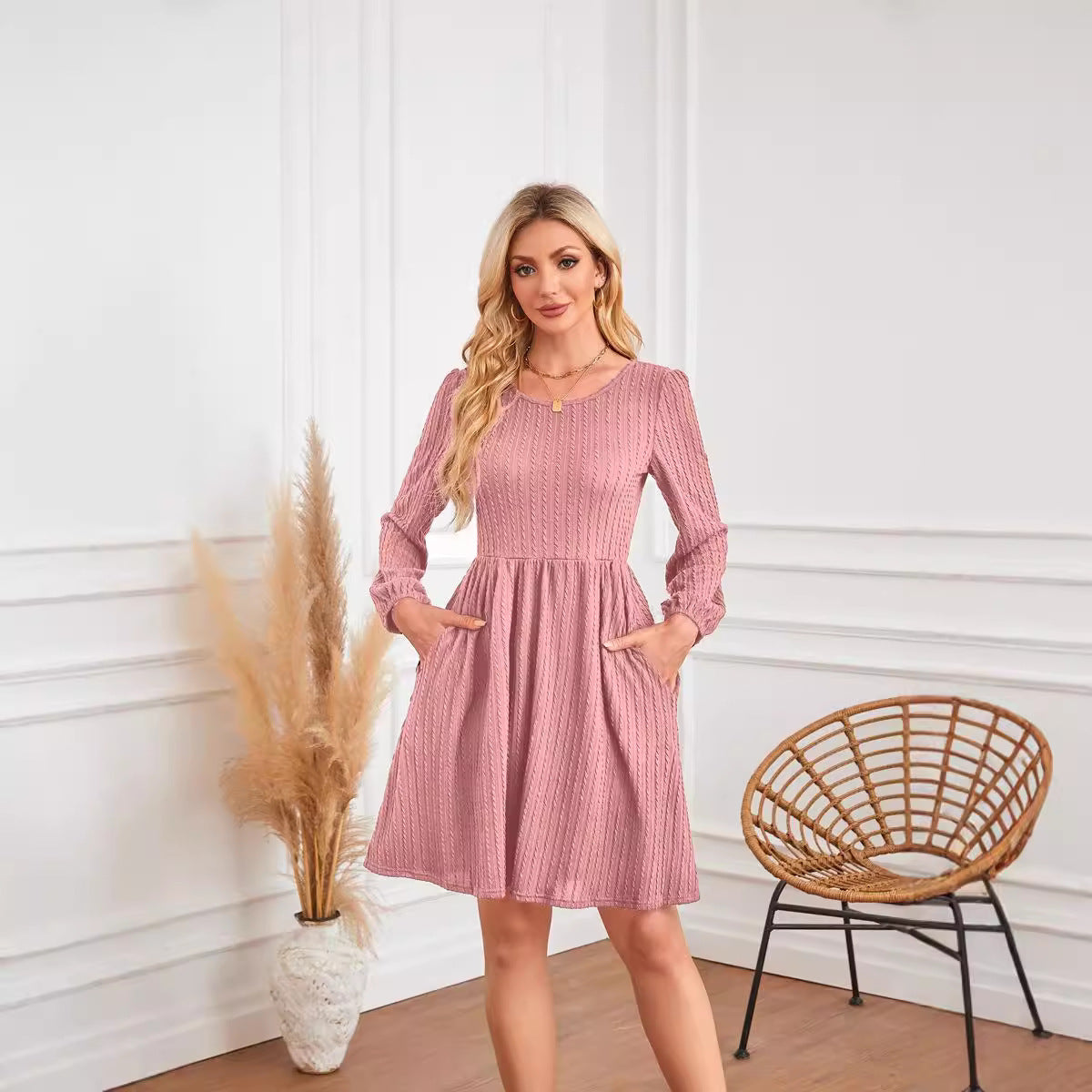 Robe en tricot Chic und Stil pour dames