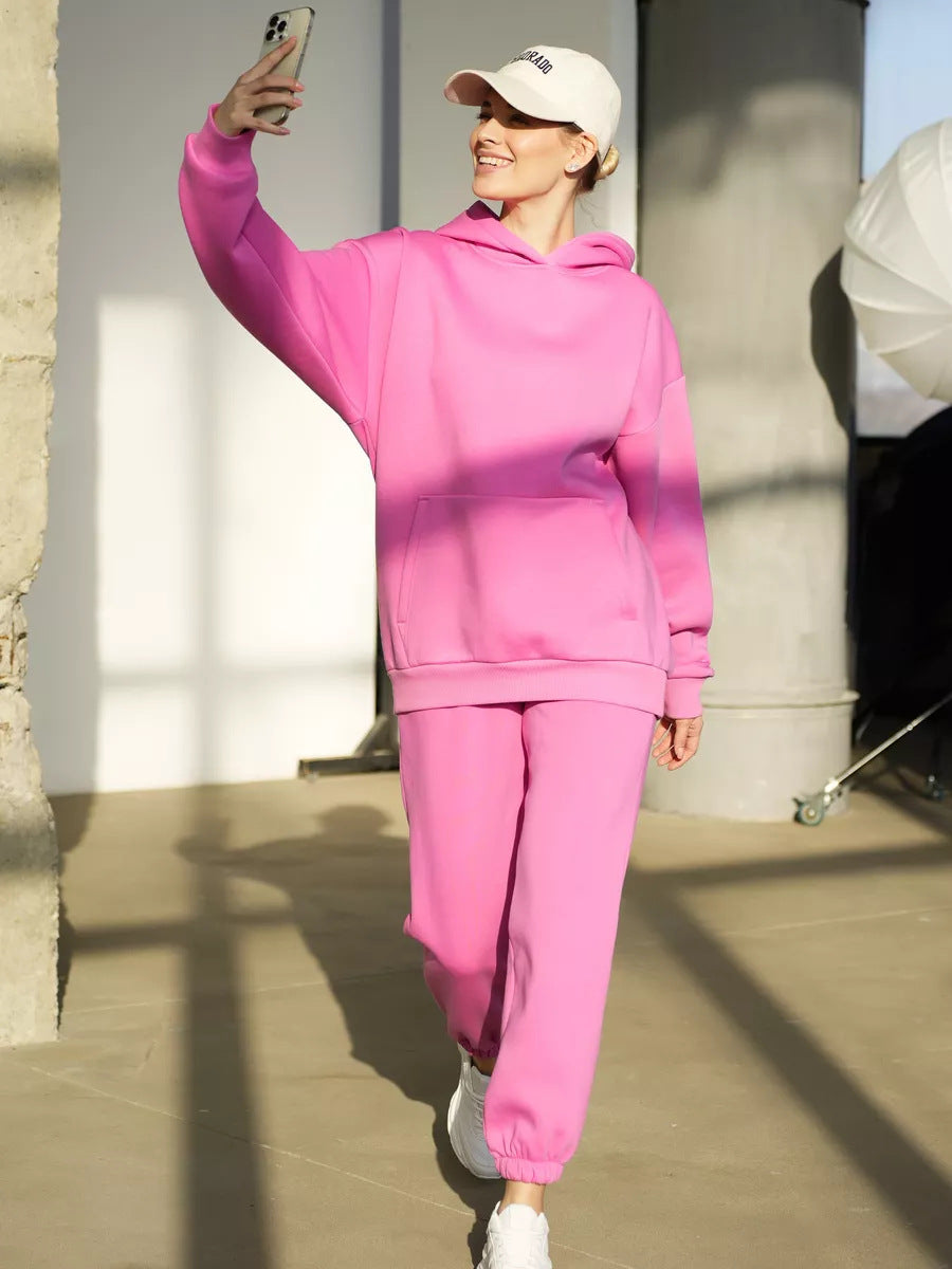Chic and Style oversized hoodie set and jogger pants for women