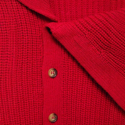 Dames cardigan avec col surdimensionné et fermeture à bouton Chic und Stil