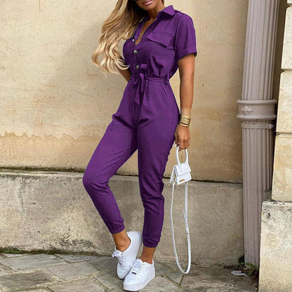 Chic and Stylish Women's Utility Jumpsuit