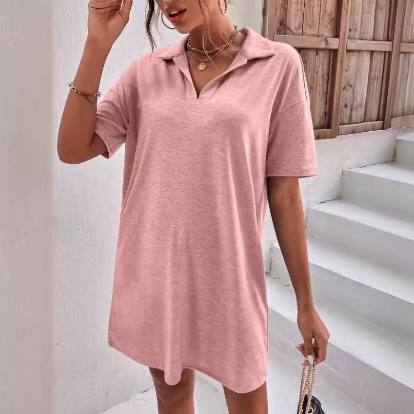 Robe Polo-Shirt pour Femmes Chic und Stil