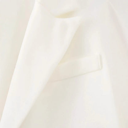 Dames élégante long manteau avec des détails frangés Chic und Stil