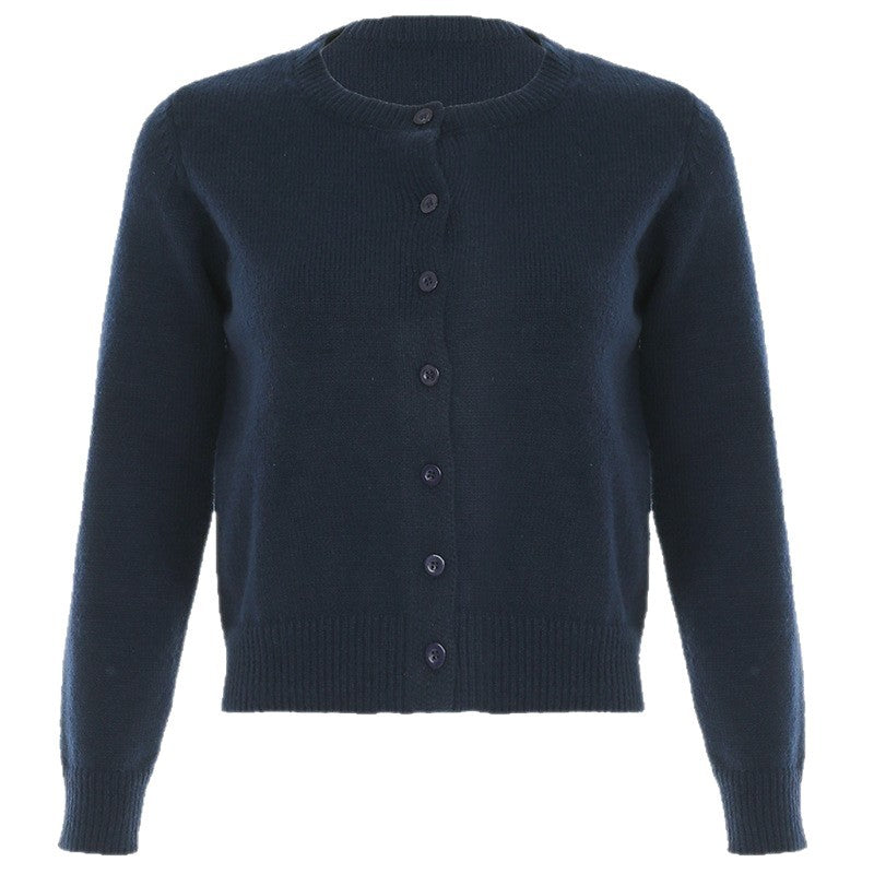 Cardigan douillet pour femmes avec une fine structure tricotée et un design boutonnable Chic und Stil